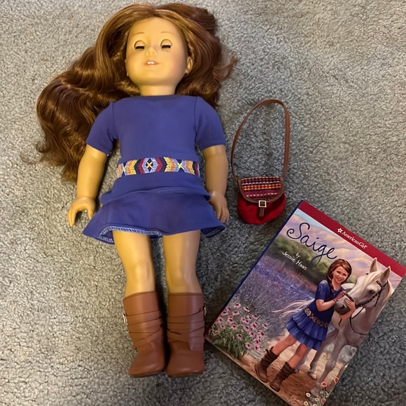 American Girl Toys 23 Girl Of The Year Saige American Girl Doll